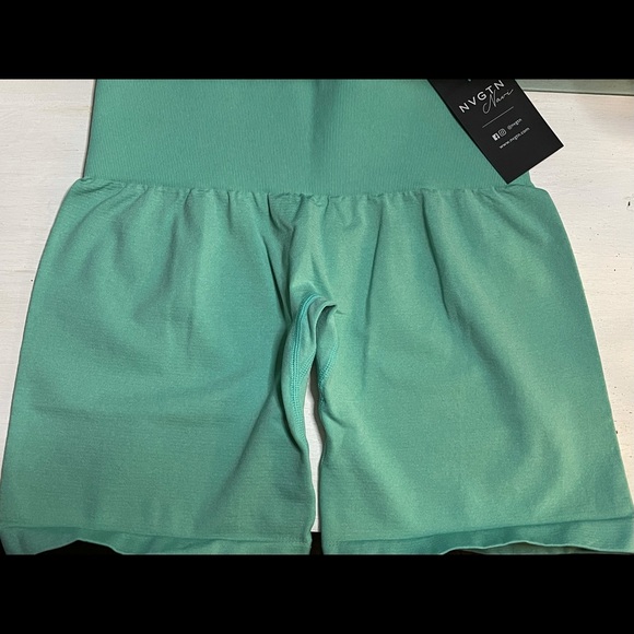 NVGTN Small Mint Pro Shorts - Picture 2 of 3